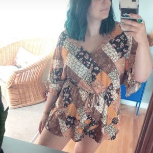 Vici Patchwork romper